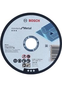 Bosch rovný rezací kotúč Standard for Metal, A 60 T BF, 125 mm, 22, 23 mm, 1 mm