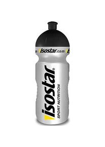 Isostar Trinkflasche silber, schwarz 0,5 l