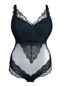 SugarShape Dames Lingerie body zwart / transparant XXS