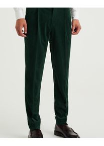 WE Fashion Hose Herren grün Größe 29/30 Unifarben