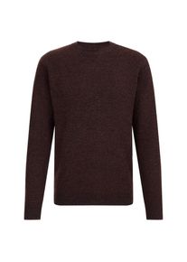 WE Fashion Pullover Herren dunkelbraun Größe XS
