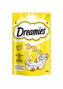 Dreamies Snack per gatti Catisfactions - Formaggio.- 60 g