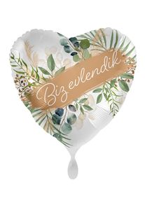 Natural Wedding foil balloon TR 43cm