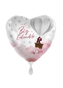 Dream Wedding Heart foil balloon TR 43cm