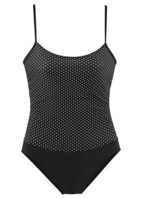 Lascana Maillot de bain modelant Femme noir taille 50