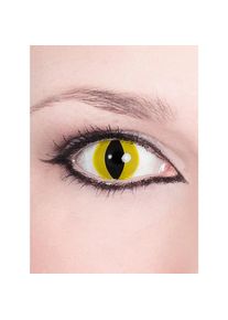 maskworld Predator yellow Effect Contact Lenses | halloween contact lenses