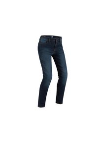 PMJ LEGD18 Caferacer jeansy motocyklowe damskie (ciemnoniebieskie)