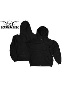 Rokker Zip Hoodie (czarny)