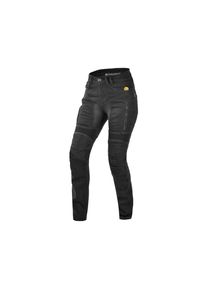 Trilobite Parado slim fit jeansy motocyklowe damskie (czarne)