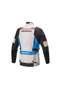Alpinestars Honda Stella Andes V3 Drystar Motorradjacke Damen (grau/blau/rot)