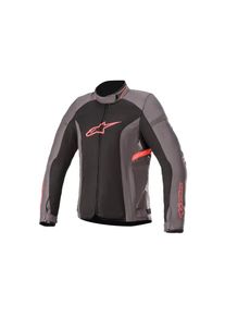 Alpinestars Stella T-Kira v2 Air giacca da moto da donna (grigio / nero / rosa)