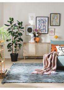 benuta Pop Abstract,Met franjes,Structure Mix - Moderne Vloerkleden voor Woonkamer, Slaapkamer & Eetkamer
