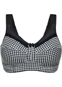 Steun bh zonder beugels - zwart - maat 75E - bonprix
