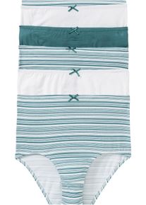Tailleslip (set van 6) - petrol - maat 60/62 (4XL) - met katoen - bonprix