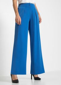 Wijde broek - blauw - maat 48 - bonprix