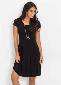 Shirtjurk - zwart - maat 44 - viscose - bonprix