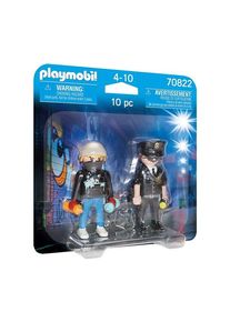 Playmobil Duo Pack - DuoPack Policeman and Street Artist incl. spray cans and flashlight