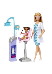 Barbie Careers Blonde Dentist Doll