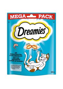 180g Friandises Dreamies Catisfactions maxi format, saumon - Friandises pour chat