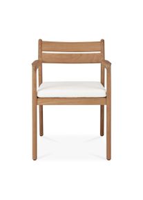 Jack chaise d'extérieur avec accoudoirs teck Ethnicraft