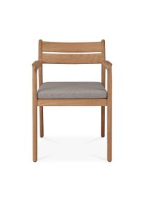 Jack chaise d'extérieur avec accoudoirs teck Ethnicraft