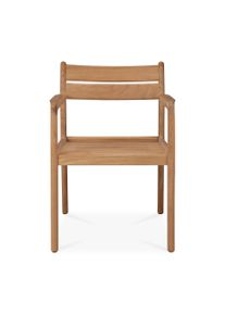 Jack chaise d'extérieur avec accoudoirs teck Ethnicraft