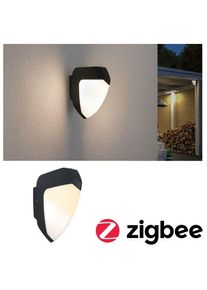 Paulmann Home Smart Zigbee led extérieur lampe murale Ikosea avec détecteur de mouvement et capteur créable de crépus