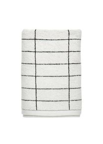 METTE DITMER - TILE STONE bath towel 70x140 - Black