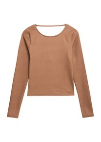 4F Dames Shirt bruin / cognac L