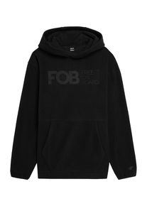 4F Bluză de molton Bărbaţi negru, Mărimea XXXL