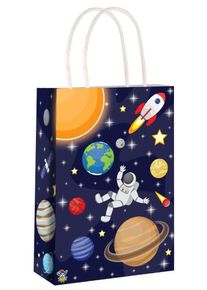 Henbrandt Sac cadeau espace 21 x 14cm