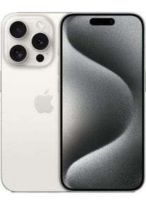 Apple iPhone 15 Pro | 256 GB | Dual-SIM | Titan Weiß