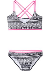 bonprix Bikini fetiţe (2 piese/set) negru 176/182