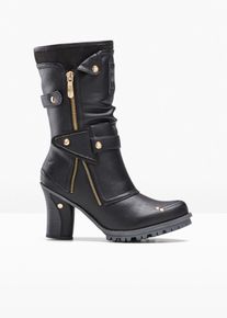 bonprix Femei Cizme Mustang negru 42