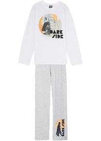 bonprix Pijama Star Wars de copii (2piese) alb 176/182