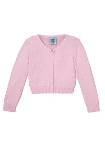 Turi Landhaus Trachtenstrickjacke, Mit Routen-Muster rosa, Größe 164, Weiche Strickqualität