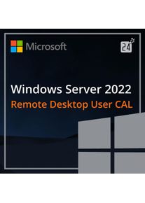 Microsoft Windows Remote Desktop Services 2022 User CAL RDS CAL Client Access License 1 CAL