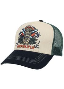 King Kerosin Tiki Surf Shop Truckercap multicolor