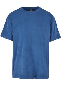 Urban Classics T-shirt - Oversized Towel Tee - S tot XL - voor Mannen - blauw