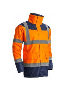 Coverguard Parka de travail d'hiver haute visibilité keta - Orange FLuo 4XL - 64/66