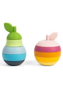 Bigjigs Toys Stacking Apple & Pear stackable cups 1 y+ 2x5 pc