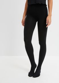 bonprix Mujer Panty térmico negro 36/38