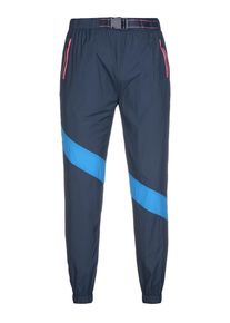 Tommy Jeans Dames Broek nachtblauw / lichtblauw / koraal 34