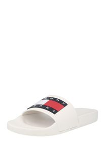 Tommy Jeans Zapatos abiertos 'Essential', Hombres, crema / marino / rojo / blanco, talla 44