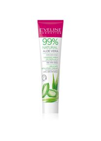 Eveline Cosmetics 99% Natural Aloe Vera soothing hair removal cream bikini line and underarm 125 ml