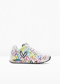 bonprix Mujer Sneakers bajos blanco 40
