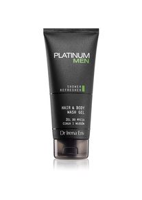Dr Irena Eris Platinum Men Clean-Up refreshing shower gel for body and hair 200 ml