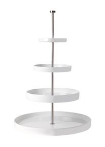 Asa etagère, 4-laags, wit