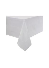 Satin Band Tischdecke Wei&szlig; 91 X 91Cm