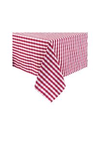 Mitre Comfort Gingham Tischdecke Rot-Weiß Kariert 89Cm